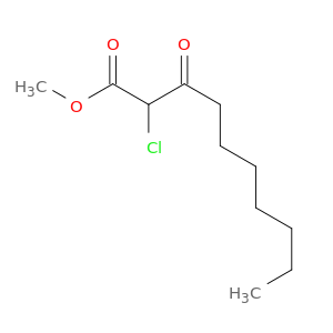 Decanoic acid, 2-chloro-3-oxo-, methyl ester