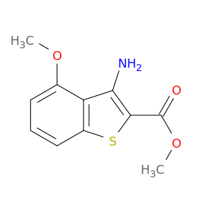Methyl 3-amino-4-methoxybenzo[b]thiophene-2-carboxylate