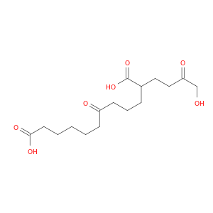 Dodecanedioic acid, 2-(4-hydroxy-3-oxobutyl)-6-oxo-