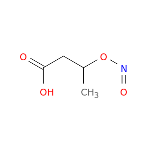 Butanoic acid, 3-(nitrosooxy)-