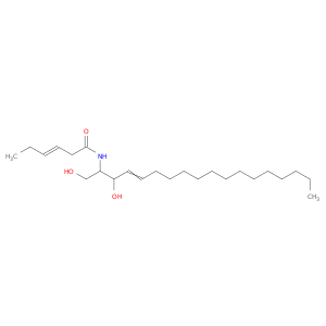 3-Hexenamide, N-[2-hydroxy-1-(hydroxymethyl)-3-heptadecenyl]-, (3E)-