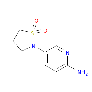 2-Pyridinamine, 5-(1,1-dioxido-2-isothiazolidinyl)-