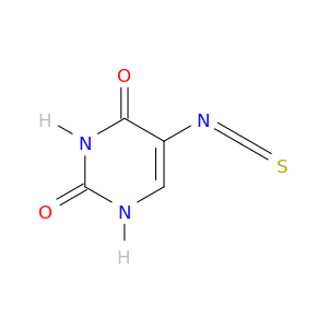 2,4(1H,3H)-Pyrimidinedione,5-isothiocyanato-