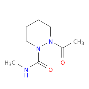 1(2H)-Pyridazinecarboxamide, 2-acetyltetrahydro-N-methyl-