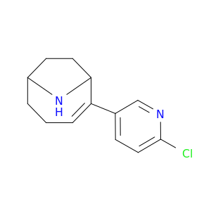 9-Azabicyclo[4.2.1]non-2-ene, 2-(6-chloro-3-pyridinyl)-