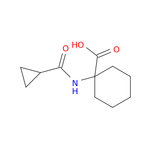 Cyclohexanecarboxylic acid, 1-[(cyclopropylcarbonyl)amino]-