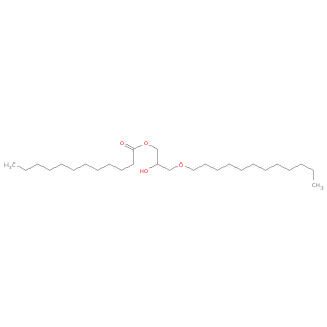 Dodecanoic acid, 3-(dodecyloxy)-2-hydroxypropyl ester