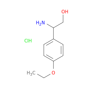 2-Amino-2-(4-ethoxyphenyl)ethan-1-ol hcl