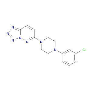 6-[4-(3-chlorophenyl)piperazin-1-yl]tetrazolo[1,5-b]pyridazine