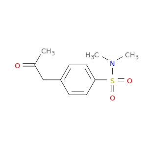 Benzenesulfonamide, N,N-dimethyl-4-(2-oxopropyl)-