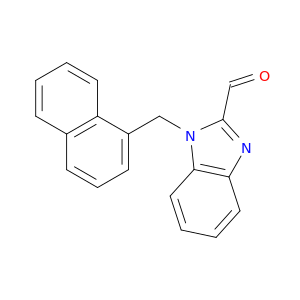 1-(1-NAPHTHYLMETHYL)-1H-BENZIMIDAZOLE-2-CARBALDEHYDE
