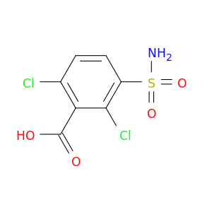 2,6-Dichloro-3-sulfamoylbenzoic Acid