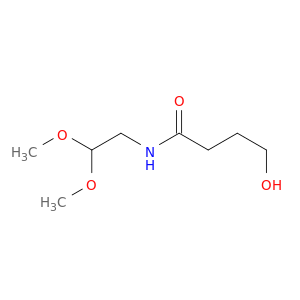 Butanamide, N-(2,2-dimethoxyethyl)-4-hydroxy-