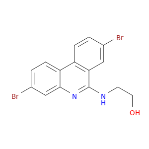 Ethanol,2-[(3,8-dibromo-6-phenanthridinyl)amino]-