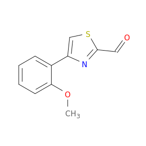 4-(2-甲氧苯基)-1,3-噻唑-2-甲醛