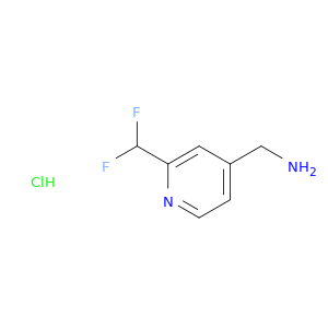 (2-(二氟甲基)吡啶-4-基)甲胺盐酸盐