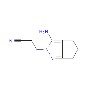 cyclopenta[c]pyrazole-2(4h)-propanenitrile, 3-amino-5,6-dihydro-