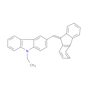 9H-Carbazole, 9-ethyl-3-(9H-fluoren-9-ylidenemethyl)-