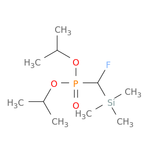 Phosphonic acid, [fluoro(trimethylsilyl)methyl]-, bis(1-methylethyl) ester