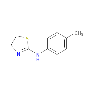 2-Thiazolamine, 4,5-dihydro-N-(4-methylphenyl)-