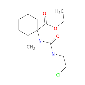 ethyl 1-{[(2-chloroethyl)carbamoyl]amino}-2-methylcyclohexanecarboxylate