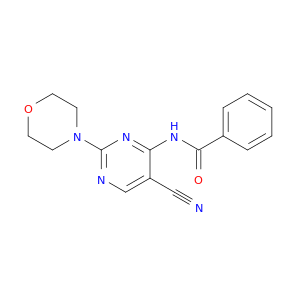 Benzamide, N-[5-cyano-2-(4-morpholinyl)-4-pyrimidinyl]-