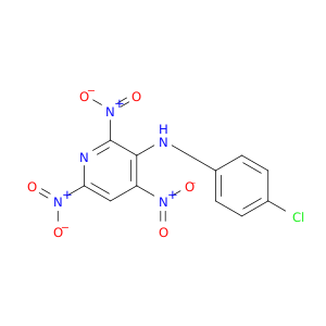 3-Pyridinamine, N-(4-chlorophenyl)-2,4,6-trinitro-