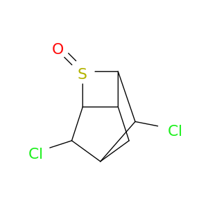 4-Thiatricyclo(3.2.1.0(3,6))octane, 2,8-dichloro-, 4-oxide
