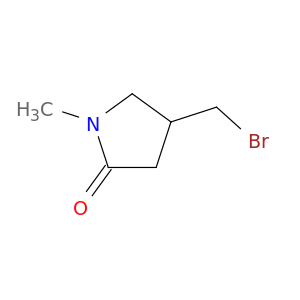 4-(溴甲基)-1-甲基吡咯烷-2-酮