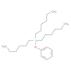 Silane, trihexylphenoxy-