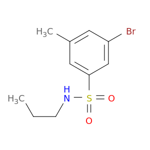 3-Bromo-5-methyl-N-propylbenzenesulfonamide