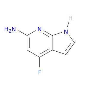 4-Fluoro-1H-pyrrolo[2,3-b]pyridin-6-amine