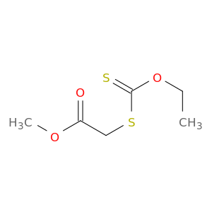 Acetic acid, [(ethoxythioxomethyl)thio]-, methyl ester