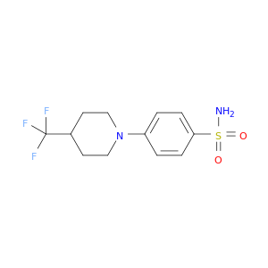 Benzenesulfonamide, 4-[4-(trifluoromethyl)-1-piperidinyl]-