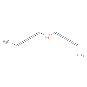 Iron(2+), bis(4-methyl-1,2,3-butatrien-4-ylium-1-yl)-