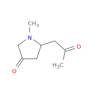 3-Pyrrolidinone, 1-methyl-5-(2-oxopropyl)-