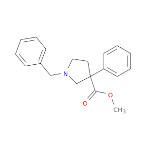 1-苄基-3-苯基吡咯烷-3-羧酸甲酯