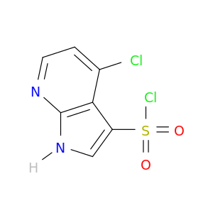 4-chloro-1H-pyrrolo[2,3-b]pyridine-3-sulfonyl chloride