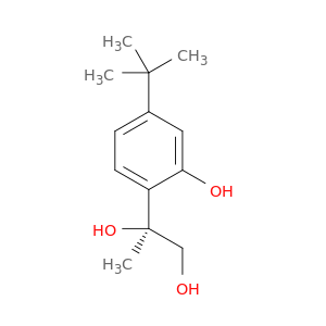 1,2-Propanediol, 2-[4-(1,1-dimethylethyl)-2-hydroxyphenyl]-, (S)-