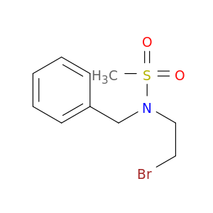 N-benzyl-N-(2-bromoethyl)methanesulfonamide