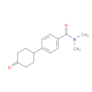 Benzamide, N,N-dimethyl-4-(4-oxocyclohexyl)-