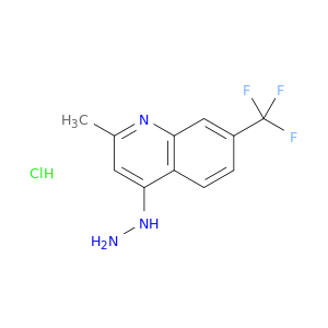 4-Hydrazino-2-methyl-7-trifluoromethylquinoline hydrochloride