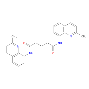 Pentanediamide, N,N'-bis(2-methyl-8-quinolinyl)-