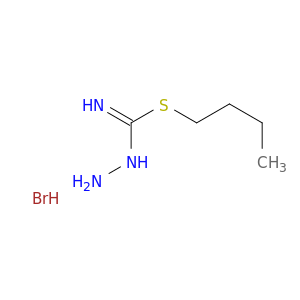Hydrazinecarboximidothioic acid, butyl ester, hydrobromide