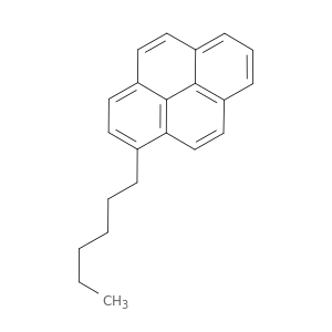 Pyrene, 1-hexyl-