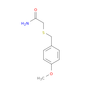 Acetamide, 2-[[(4-methoxyphenyl)methyl]thio]-