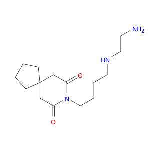 8-Azaspiro[4.5]decane-7,9-dione, 8-[4-[(2-aminoethyl)amino]butyl]-