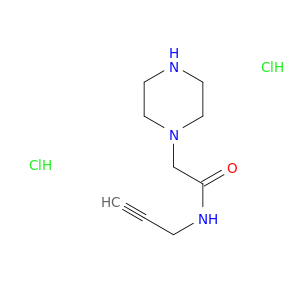 1-哌嗪酰胺,N-2-BALYN-1-YL-,盐酸盐(1：2)