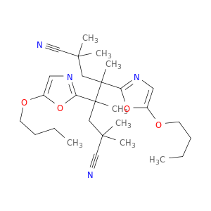 Octanedinitrile, 4,5-bis(5-butoxy-2-oxazolyl)-2,2,4,5,7,7-hexamethyl-