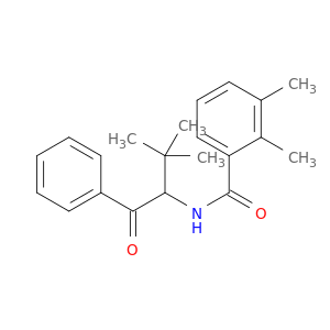 Benzamide, N-(1-benzoyl-2,2-dimethylpropyl)-2,3-dimethyl-
